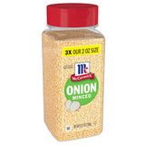 McCormick Minced Onion, 6.37 oz – Neutral-Toned, Slim Pantry Jar Designed for Intentional Kitchens