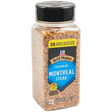 McCormick Grill Mates Lower Sodium Montreal Steak Seasoning for Weekend Cookouts, 10 oz Value Size for Heavy Grillers and Tailgates