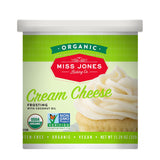 Miss Jones Baking Organic Buttercream Frosting – Family Kitchen Frosting for Children With Food Allergies and Dietary Restrictions