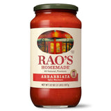 Rao's Homemade Arrabbiata Sauce – Straightforward Italian Tomato Sauce for Uncluttered Pantry Cooking
