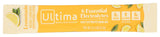 Ultima Replenisher Lemon Electrolyte Stick Packs – Gentle Hydration Ritual for Keto and Low-Carb Lifestyles