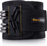 Magnelex Magnetic Wristband – Travel-Friendly Tool Organizer for Handymen Doing Repairs at Job Locations and Rental Properties