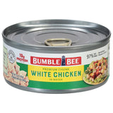 Bumble Bee Canned Premium White Chicken Chunks – Sturdy Packable 19g Protein for Road Trips and Travel