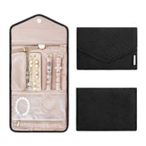 BAGSMART Designer Jewelry Case – Elevated Vanity Storage Solution, Refined Roll-Up Organizer for Luxury Watches