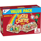Lucky Charms Treat Bars – Grab-and-Go Snack for Commutes and Travel Bags, Individually Wrapped 16 Pack