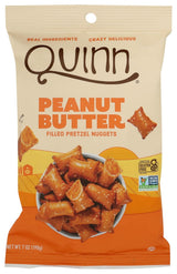 Quinn Snacks Peanut Butter Filled Pretzels, 7 Oz – Dairy-Free and Soy-Free Snack for Children with Celiac