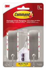 Command Medium Hook Matte Black – Practical Birthday Gift for Her, Stylish Apartment Decor