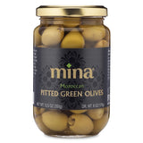 Mina Pitted Green Olives – Three-Ingredient Mediterranean Snack for Whole-Body Mindful Eating
