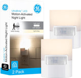 GE Plug-in Motion Sensor Light – Thoughtful Gift for Mom and Grandma, 2 Pack
