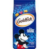 Goldfish Disney Mickey Mouse Cheddar Baked Crackers for Picky Eaters and Clean Label Snacking, 6.6 oz Bag