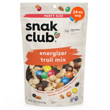 Snak Club Energizer Trail Mix – Road Trip Trail Mix for Car Cup Holders with Peanuts, Almonds, and Chocolate Candies, 16 oz Resealable Bag