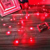 Lumify Starry Copper Wire LED String Lights – Moldable 16ft Battery Fairy Lights for Dorm Room Aesthetic and Home Wall Art
