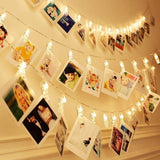 Dopheuor LED Memory Garland – Less-Is-More Bedroom Decor with Warm White 3000K Glow