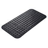 AmazerBath Designer Bath Mat – Minimalist Tub Mat in Blue, Gray, Mint, and White