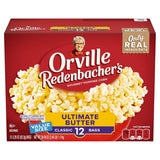 Orville Redenbacher's Ultimate Butter Microwave Popcorn for Tailgate and Picnic Table Outdoor Gatherings