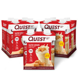 Quest Nutrition Salted Caramel Protein Bottle – Trail-Ready Nutrition for Long Drives and Open-Air Workouts, Pack of 12