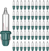 Mudder Classic Mini Light Bulbs – Understated Glass Replacement Bulbs for Less-Is-More Holiday Displays