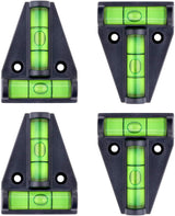 Firecore Mini T Bubble Level Set – Quick-Access Leveling for Home Office Furniture and Studio Installations