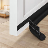 MAXTID Door Draft Stopper 36 Inch Black Adjustable Door Draft Blocker Living Room Door Draft Guard for Bottom of Doors