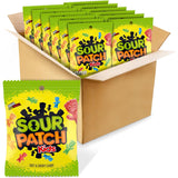Sour Patch Kids Original Soft & Chewy Candy Sealed Bags – Outdoor Birthday Party Favor and Backyard Movie Night Candy Bowl