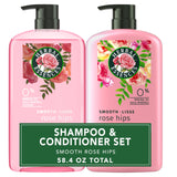 Herbal Essences Smooth Collection Hair Set – Effortless Daily Smoothing with a Streamlined Two-Bottle Design