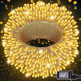 Lumhero String Lights Gift Set – 300 LED 98.5ft Holiday Present for Wife and Mom, Waterproof 8 Lighting Modes Plug-in