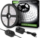 Lepro LED Strip Light – Study and Craft Workbench Illumination, 1800 Lumen Daylight White 32.8 ft