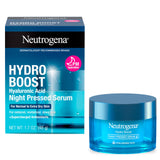 Neutrogena Hydro Boost Night Pressed Serum - Hydrating Overnight Treatment to Restore Moisture While You Rest, 1.7 oz