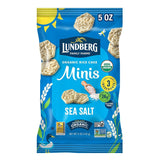 Lundberg Organic Rice Cake Minis – Guilt-Free Office Snack for Mindful Workdays, Gluten-Free Sea Salt