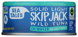 Sea Tales Wild Skipjack Tuna in Water – Additive-Free Protein for Low-Sodium Clean Eating