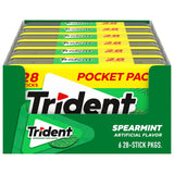 Trident Spearmint Chewing Gum – Care Package Gift for College Students, Military, and Loved Ones