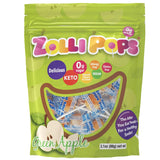 Zollipops Sugar-Free Lollipops for Keto Lifestyle – Travel-Friendly Resealable Bag for Purse and Backpack