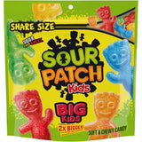 SOUR PATCH KIDS Big Kids Sour Gummy Candy for Picnics and Park Days, 12 oz Easy-Open Share Bag