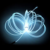 MaxLax EL Wire — Halloween Costume Accent, Flexible Glowing Wire for Cosplay and Trick or Treat Night