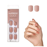 KISS imPRESS Mini Press On Nails – Chemical-Free Glue Free Manicure for Health Conscious Moms
