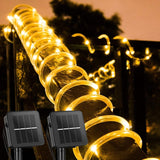Brightown Solar String Lights – Birthday Gift for Mom & Women, 8 Mode Solar Powered Decorative Fairy Lights