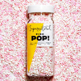 Pink Pop! Natural Nonpareils Sprinkles by Supernatural – Housewarming Present for Health-Conscious Home Bakers
