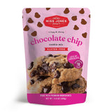 Miss Jones Baking Chocolate Chip Cookie Mix - Care Package Treat for Diabetic Family Members, 13 oz Pouch
