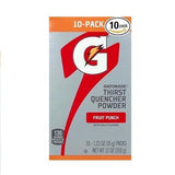 Gatorade Thirst Quencher Powder – Portable Trail & Campsite Hydration Stick Pack, 10 Single-Serve Packets