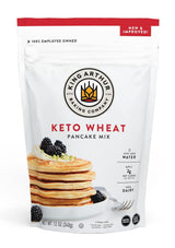 King Arthur Keto Wheat Pancake Mix - Nursery-Smart Breakfast Solution for Diabetic Children and Parents, 2g Net Carbs