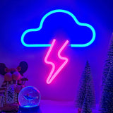 [Brand] Lightning Bolt Neon Sign – Designer Wall Light for Living Room and Gaming Setup, Flexible Silicone LED Decor Piece