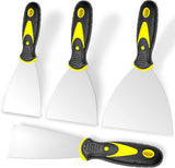Spackle Knife Stainless Steel Set – Holiday Gift for Home Improvement Lovers and Hobbyist Renovators