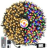 LumifyHome Child Safe Fairy Lights 300 LED Cool Operating Plug No Flame No Wax for Playroom Holiday Tree
