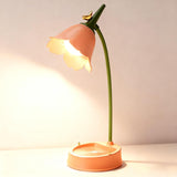 [Brand Name] Rechargeable Desk Lamp – Unique Valentine's Day Gift for Women, Cute Floral Table Light for Reading