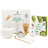 Jade Leaf Matcha – Artisan-Crafted Bamboo Tea Set, High-End Matcha Accessory for the Elegant Breakfast Bar