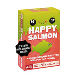 Exploding Kittens Happy Salmon Lawn and Patio Game | Durable Cardstock Card Game for Camping Trips, Picnics, and Outdoor Game Nights
