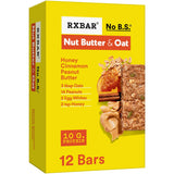 RXBAR Nut Butter and Oat Bars – Simple-Ingredient Wholesome Snack for Playdates and Pantry Stocking, 10g Protein Box