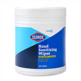 Clorox Pro Alcohol Free Hand Sanitizer Wipes with BZK for Nursing Stations and Patient Room Hand Hygiene, 270-Count Bulk Canister