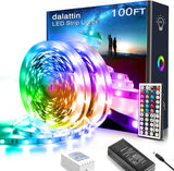 dalattin 25ft LED Light Strip Housewarming Gift, RGB Home Decor Kit for New Apartment Owners