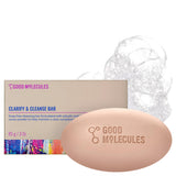 Good Molecules Clarify and Cleanse Bar — Sulfate-Free Soapless Bar Safe for Whole-Family Bathrooms